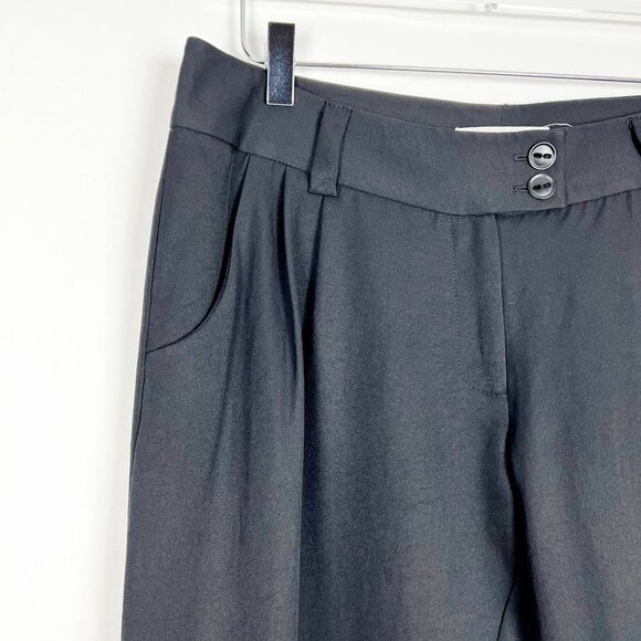 BCBGeneration Cropped Jogger Trouser. Black. Size 8 - Picture 3 of 15